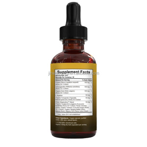 Vitahealt OEM/ODM Private Label Orgânica Maca Raiz Gotas Ashwagandha Beterraba Raiz Feno-grego Semente Extrato Líquido Gotas - Product Image 3