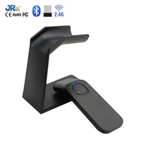 Escáner de Códigos de Barras 2D Inalámbrico JR 1055W, Lector de Códigos QR con Soporte Magnético y Sensor Automático para Control de Inventario