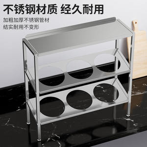 ภาชนะใส่เครื่องปรุงรสหยงคัง ทรงกลม 16 ซม. พร้อมฝาปิด ชั้นวางสามชั้นแบบเอียง สำหรับใช้ในเชิงพาณิชย์ พร้อมหูหิ้ว - Product Image 4