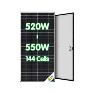 SSS A כיתה TOPCON 540 וואט תעודת TUV מערכת פאנל סולארי מונו קריסטלי לגוף סולארי ביתי 550w 580w פאנל סולארי