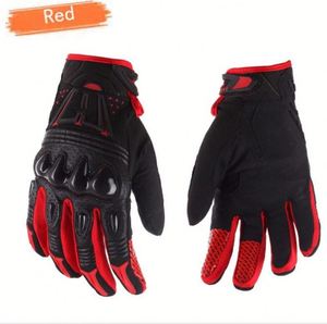 Gants de moto, de ski et de cyclisme d'été à motif château, en fibre de carbone et cuir véritable, compatibles écran tactile, pour la course et la protection tout-terrain - Product Image 2