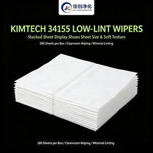 <span class=keywords><strong>Kimberly</strong></span> Clark 34155 Kimwipes Panni a Basso Contenuto di Pelucchi 1 Strato 11x21cm 280 Fogli/Scatola per Laboratorio - Product Image 5