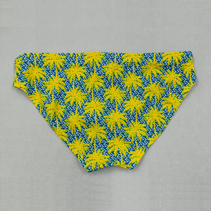 Maillot <span class=keywords><strong>de</strong></span> <span class=keywords><strong>bain</strong></span> rétro imprimé solide, <span class=keywords><strong>Vintage</strong></span>, taille basse, Sexy, avec doublure, séchage rapide, culotte pour hommes, modèle 2022 - Product Image 4