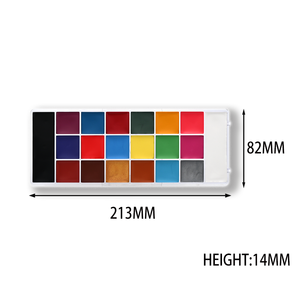 Pigmentos de Pintura Corporal y Facial a Base de Plantas Naturales en 20 Colores, Certificados por MSDS, Suministros de Pintura Corporal <span class=keywords><strong>para</strong></span> <span class=keywords><strong>Niñas</strong></span> y Niños, Venta al Por Mayor - Product Image 4