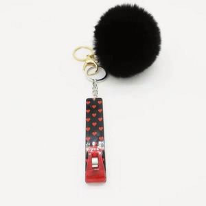 Créez votre propre porte-clés en plastique pour cartes de crédit, personnalisé pour les ongles longs - Product Image 5