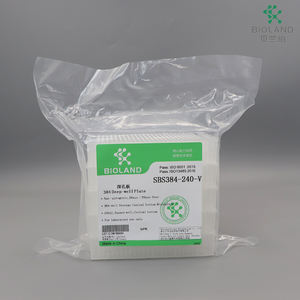 Plaque à puits profonds en polypropylène Bioland 384 puits 240 µl, modèle <span class=keywords><strong>SBS</strong></span> personnalisable OEM, garantie 3 ans - Product Image 2