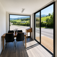 Maison préfabriquée modulaire extensible portable en panneaux sandwich pliables à montage rapide