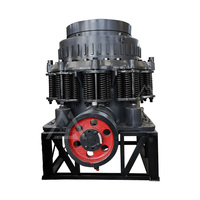 Concasseur à cône hydraulique pour marbre et roche avec moteur à courant continu et engrenages, haute productivité 40-500t/h pour l'extraction de cuivre/fer et de pierres