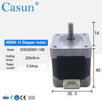 Moteur pas à pas Nema14 Casun de haute qualité 220mN.m 9V pour moteur Casun personnalisé pour équipement de beauté aux prix d'usine