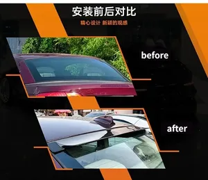 Ailerons de toit arrière, spoiler de lunette arrière, kits carrosserie pour BMW Série 3 M3 E90 Berline 4 portes 2005-2012, lèvre d'aileron arrière - Product Image 5