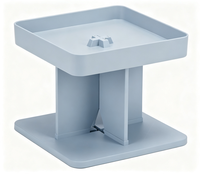 Petite table basse en plastique, design nordique moderne, rangement et mobilier de salon écologique