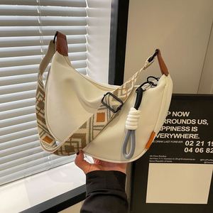 Nuevo Bolso de Hombro Tipo Hobo de Nailon Resistente al Agua para Mujer, Color Sólido, Moderno, Versátil, de Gran Capacidad, Bandolera - Product Image 4