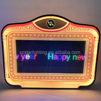 Letrero LED Programable con Logotipo Personalizado OEM, Presentador de Botellas de Champán LED para Fiestas en Clubes Nocturnos