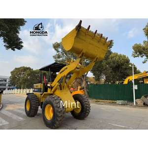 Excavadora usada Importada de Japón Komatsu WA100/WA510 Cargadora de ruedas con alta capacidad y buenas condiciones para Venta barata - Product Image 1
