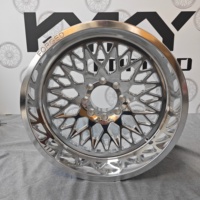 Roues forgées China Forged Wheels Co. 6x5.5 8x6.5 8x170 8x180 24x14 26x14 Super Concaves Profondes pour Chevrolet Silverado 2500