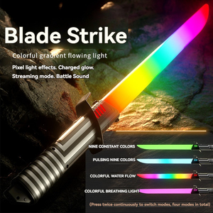 <span class=keywords><strong>Nueve</strong></span> colores Light up Saber Multi modos Juguetes brillantes Espada intermitente Juguetes Luz LED <span class=keywords><strong>Espadas</strong></span> Guerreros y Galaxy War Fighter - Product Image 3