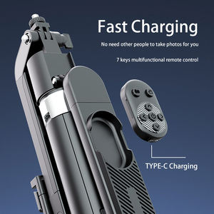 Rotatif Selfie Stick Lumière Caméra Téléphone Photographie Tête Stand Suivi Du Visage Télécommande Tré<span class=keywords><strong>pied</strong></span> Stand <span class=keywords><strong>pour</strong></span> <span class=keywords><strong>iPhone</strong></span> Sony - Product Image 3