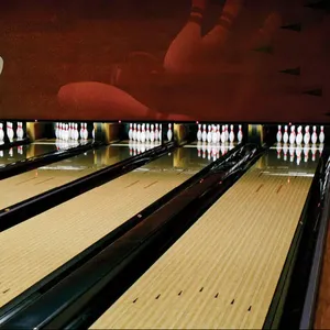 Meistverkaufte Qualität der chinesischen Herstellung zuverlässige Qualität Bowlingallee alle neuen Bowlingbahnen Brunswick Bowlingausrüstung