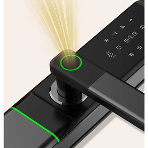 स्थिर पीतल स्मार्ट लॉक उन्नत अर्धचालक फिंगरप्रिंट सेंसर क्षण खुला दरवाजा पहचान-अनन्य फिंगरप्रिंट - Product Image 1