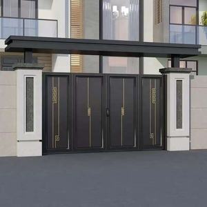 Clôture et treillis en aluminium moderne et élégant pour l'extérieur, design élégant de porte de <span class=keywords><strong>garage</strong></span> - Product Image 1