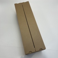 Boîtes en carton ondulé en promotion, boîtes cadeaux avec doublure alvéolée, impression de logo, recyclables pour l'emballage du vin