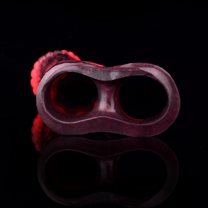 Extensor de Pene Vibrador Monster con Anillo para Pene, Funda de Silicona para Agrandar el Pene, Juguete Sexual para Adultos, Funda de Pene con Nudos para Hombres - Product Image 5