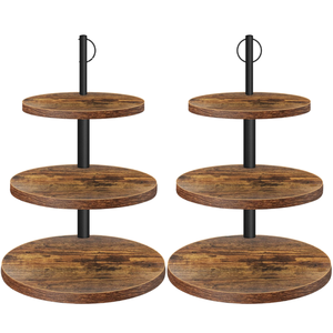 Exclusivo Soporte de Madera de 3 Niveles para Tartas, Plato para Tartas, Utensilios para Hornear, Decoración de Mesa para Bodas y Fiestas de Cumpleaños, ¡Oferta! - Product Image 1
