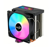 Wanmisle 4/6 Heat Pipes 90mm 1200 CPU Cooler Budget Tower Cooler with PWM Fan Low Noise & High Airflow for Intel 1700/AMD