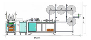 إنتاج جديد - آلة صناعة أقنعة الوجه الجراحية الطبية الأوتوماتيكية بالكامل لتصنيع الأقنعة غير المنسوجة ذات الاستخدام الواحد - Product Image 5