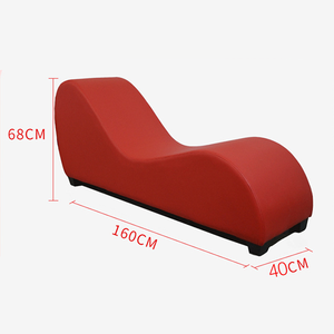 मल्टीफंक्शनल एस-आकार प्यार जोड़े मजेदार फोल्डेबल सोफा वैकल्पिक मल्टी-कलर कूलिंग फीचर होटल बेडरूम के लिए - Product Image 6