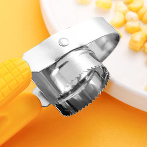 New Design Corn Thresher Easy Use Creative Corn Peeler Corn Stripper Shaver Peeler Practical Household <b>Kitchen</b> <b>Gadgets</b> - Product Image 5
