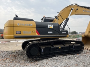 รถขุดตีนตะขาบ CAT 336D2 มือสอง ขนาด 36 ตัน รถขุดไฮดรอลิก CAT นำเข้าจากญี่ปุ่น ชั่วโมงการทำงานต่ำ เหมาะสำหรับงานก่อสร้างและเหมืองแร่ - Product Image 1
