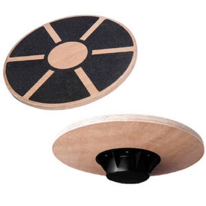 Fabbrica all'ingrosso di alta qualità attrezzature per il fitness esercizio palestra yoga Balance Board, Balance disc, tavola di equilibrio in legno - Product Image 5