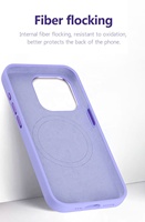 Étui de téléphone Beelan Premium 2024, étui en silicone liquide magnétique avec anneau de protection de l'appareil photo, coque antichoc pour iPhone 16 Pro Max 15 Pro