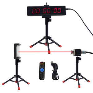 Nuevo Cronómetro de Pista Metálico con Sensor Láser LED, Cronógrafo de Inducción para Cronometraje de Vueltas, Contador de Pasos, Temporizador para Competencias de Carreras - Product Image 5