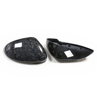 Boîtier de rétroviseur en fibre de carbone forgé pour Volkswagen VW Golf 8 MK8 couvercle de rétroviseur latéral remplacement de coque de boîtier de rétroviseur 2019-