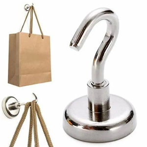 <span class=keywords><strong>Aimant</strong></span> en néodyme <span class=keywords><strong>puissant</strong></span> avec crochets pivotants pour réfrigérateurs, cabines de croisière, grilles et lieux de travail - Product Image 3