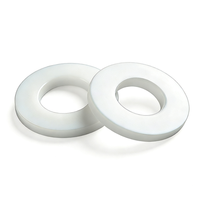 Joint renforcé en PTFE, Rondelle de bride haute épaisseur, Bague d'étanchéité résistante à la chaleur, Entretoise d'ajustement à quatre fluorures