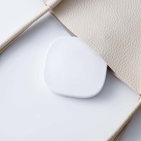 Miroir de voyage compact à double face avec lumières LED, miroir cosmétique pliable à commande tactile, miroir de maquillage LED pour sac à main