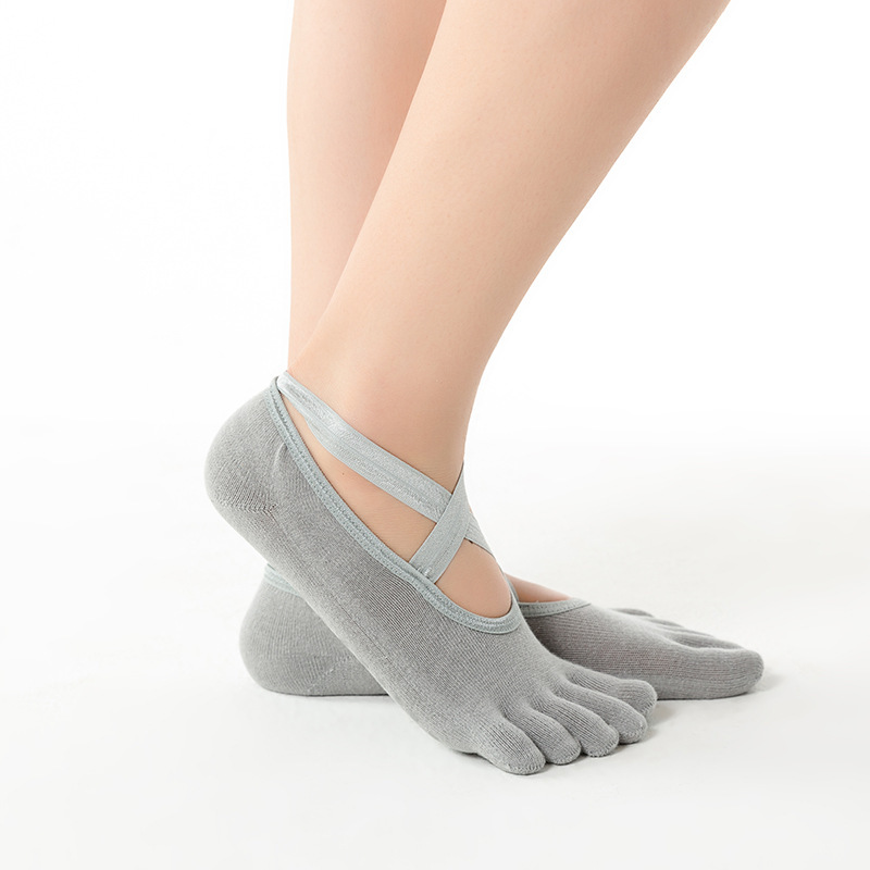 KPETTO Yoga Socks Women Toeless Ant-skd Socks For Plates Barre