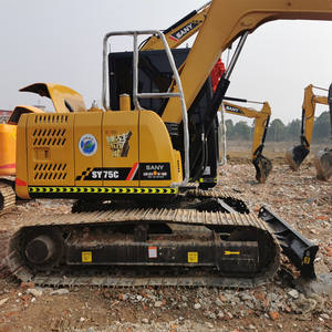 99% nouvelle marque chinoise 7Ton Sy75C d'occasion Sany pelle hydraulique sur chenilles SY75C à vendre - Product Image 3