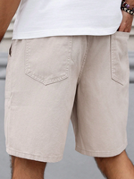 Short en jean personnalisé à imprimé surf pour hommes, ample, baggy en jean