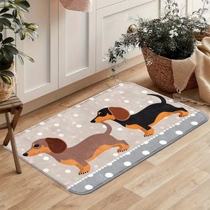 <span class=keywords><strong>Tapis</strong></span> <span class=keywords><strong>d</strong></span>'<span class=keywords><strong>entrée</strong></span> antidérapant à thème Teckel, <span class=keywords><strong>tapis</strong></span> mignon pour l'<span class=keywords><strong>entrée</strong></span> de la maison, pour le salon, la chambre, la salle de bain, la cuisine et les espaces extérieurs - Product Image 5