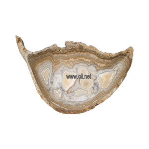 Bol à fruits en onyx naturel écologique Croxx, forme de feuille multicolore, prix économique, certifié CIQ - Product Image 1