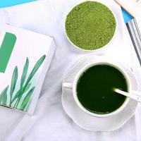Poudre d'herbe de blé de qualité alimentaire extraite de germes de blé frais Superfood 1kg Commande minimum d'extrait de plantes pures