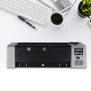 Bán Hot Pouch Lamin <span class=keywords><strong>A3</strong></span> A4 Nhựa Hot & Cold Báo Chí Kinh Doanh Laminator Máy Tính Để Bàn Tự Động Cán Máy - Product Image 3