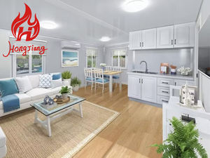 पूरी तरह से 20 फीट 40 फीट लंबा विस्तार कंटेनर घर लक्जरी आधुनिक स्टील पोर्टेबल प्रीफैब्रिकेटेड विला बेडरूम - Product Image 6