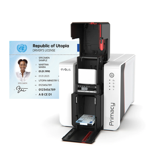 Impresora de Tarjetas de Identificación con Lector de Tarjetas para Tarjetas de Identificación Nacionales, Impresión de Licencias de Conducir - Product Image 4