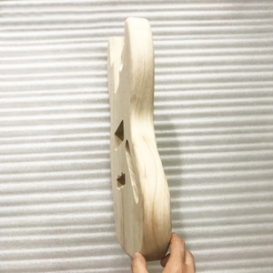 Compras en línea de alta calidad Cuerpo de bajo de arce sin terminar de 4 cuerdas J para kits de guitarra DIY - Product Image 3