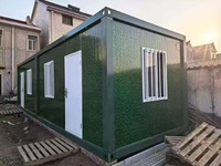 Contenedor Modular Apilable de Dos Pisos de 20 Pies, Desmontable, Transpirable, Diseño Moderno para Dormitorios, Hoteles, Espacios de Vivienda en Campus
